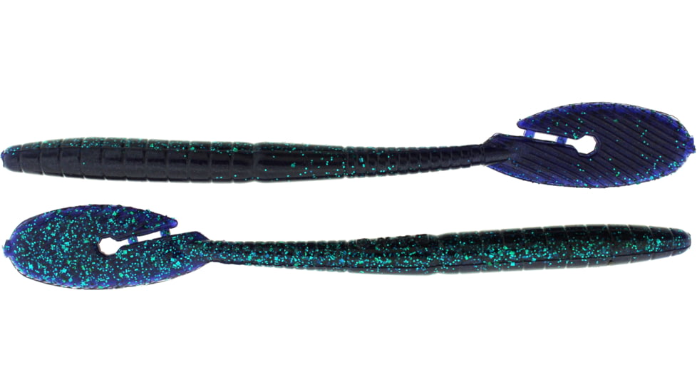 Bass Assassin BANG Lures Ding Dong, 6in, 15 per Pack, Gooseberry, 6, DDW57543