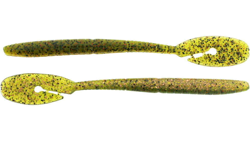 Bass Assassin BANG Lures Ding Dong, 6in, 15 per Pack, Houdini, 6, DDW57466