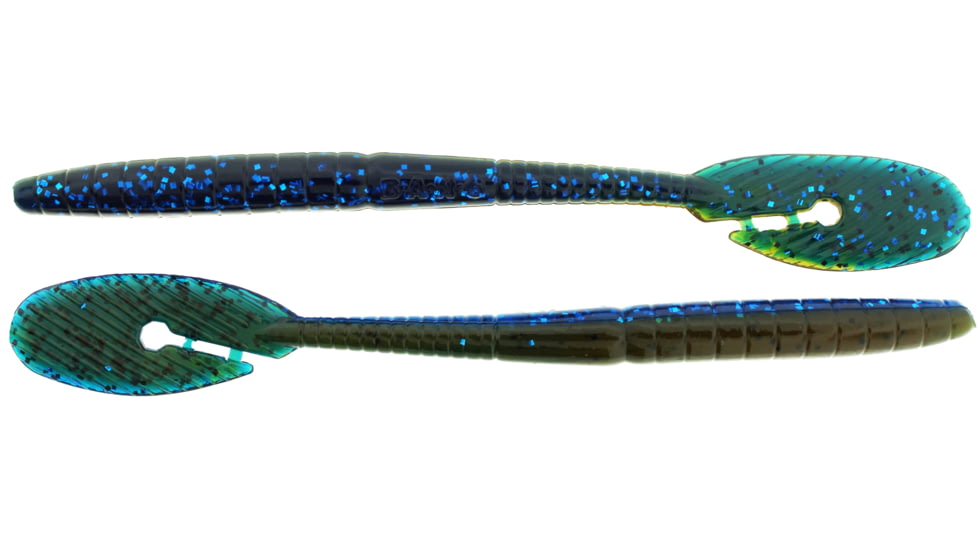 Bass Assassin BANG Lures Ding Dong, 6in, 15 per Pack, Okeechobee Craw, 6, DDW57429