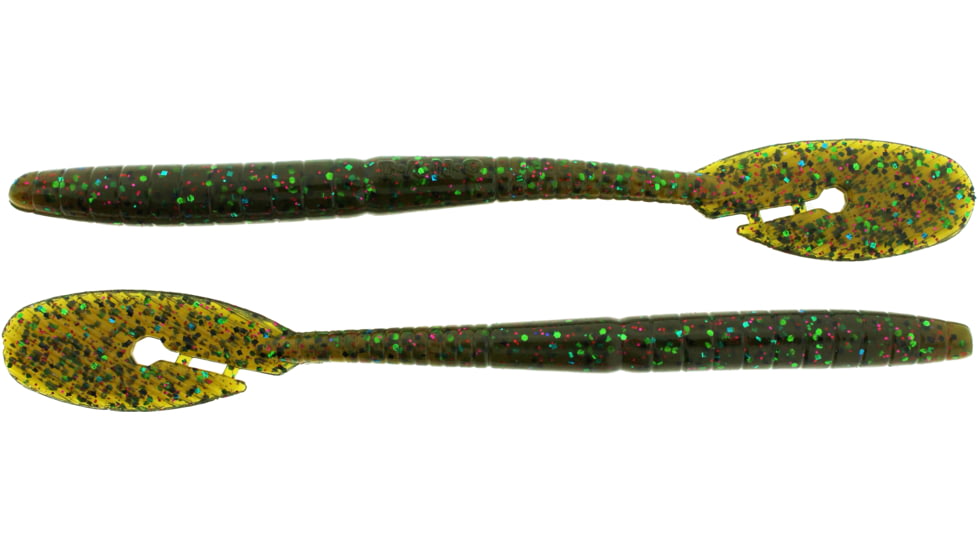 Bass Assassin BANG Lures Ding Dong, 6in, 15 per Pack, Talapia, 6, DDW57567