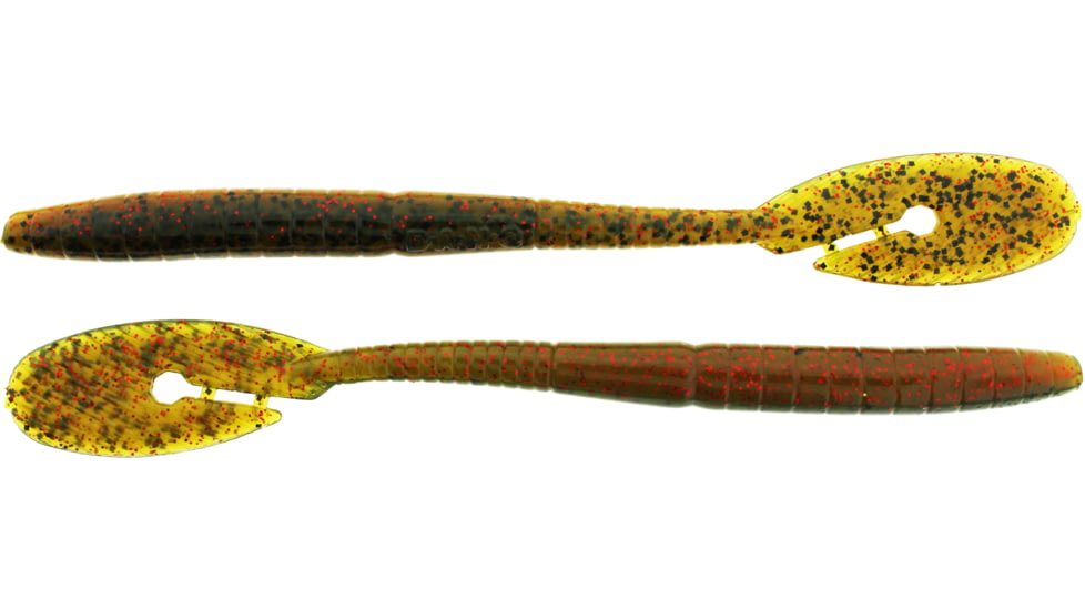 Bass Assassin BANG Lures Ding Dong, 6in, 15 per Pack, Trickster, 6, DDW57468
