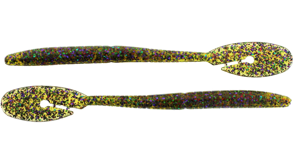 Bass Assassin BANG Lures Ding Dong, 6in, 15 per Pack, Watermelon Red Candy, 6, DDW57508