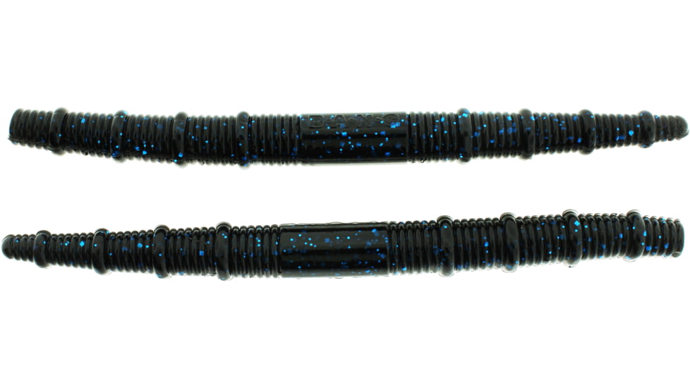 Bass Assassin BANG Lures Fat Job, 5.25in, 10 per Pack, Blueberry, 5.25, FJ68473