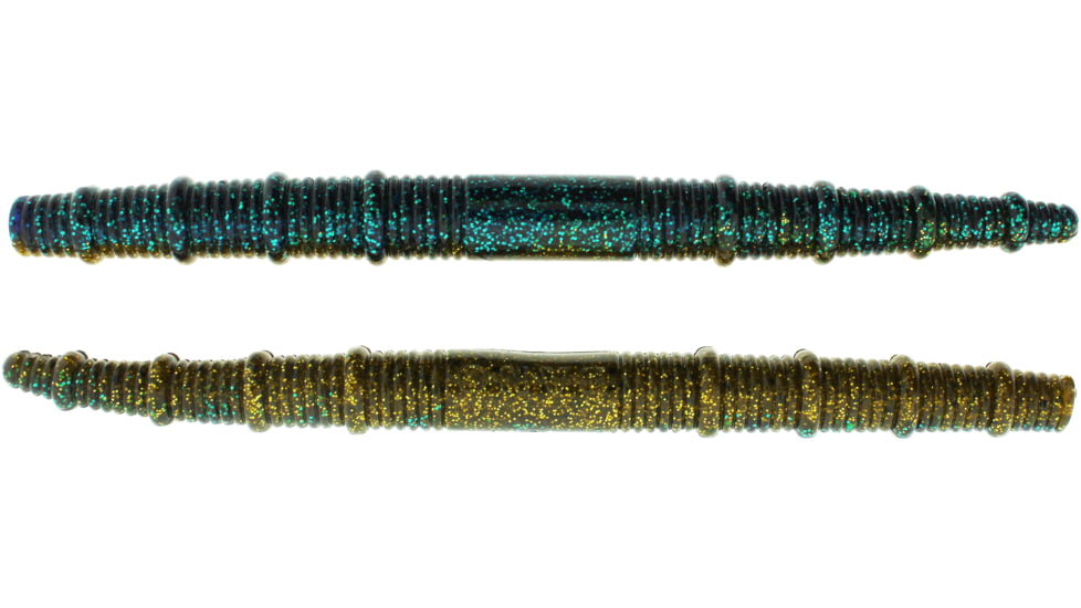 Bass Assassin BANG Lures Fat Job, 5.25in, 10 per Pack, Gold Rush, 5.25, FJ68495