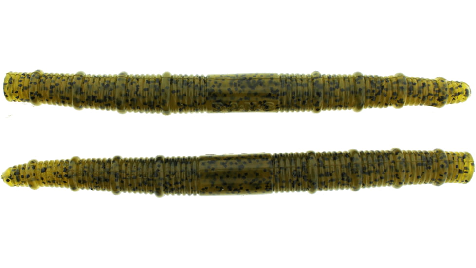 Bass Assassin BANG Lures Fat Job, 5.25in, 10 per Pack, Green Pumpkin, 5.25, FJ68458