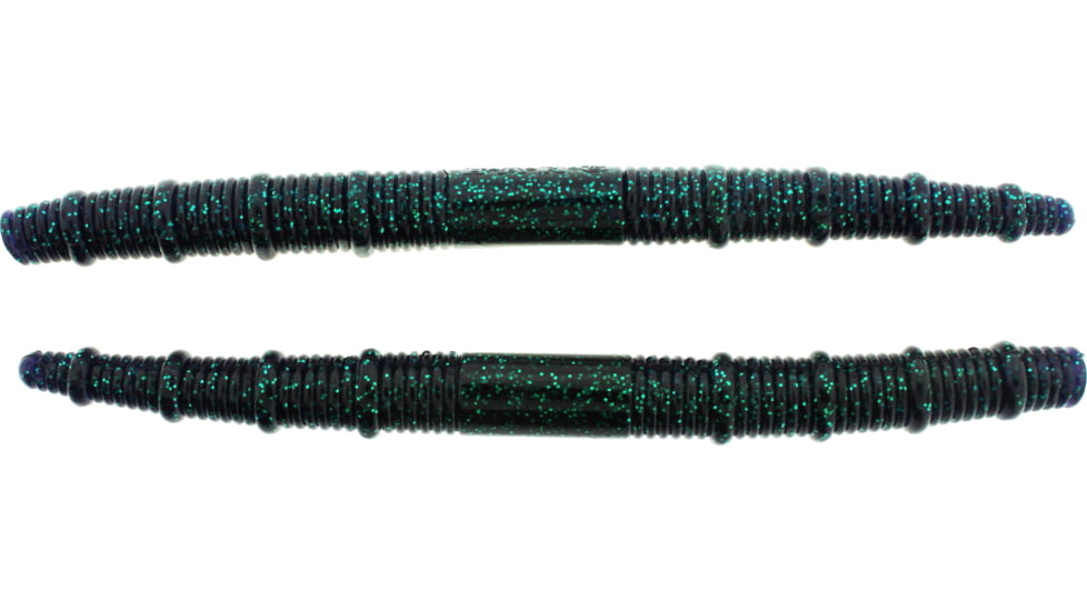 Bass Assassin BANG Lures Fat Job, 5.25in, 10 per Pack, June Bug, 5.25, FJ68415