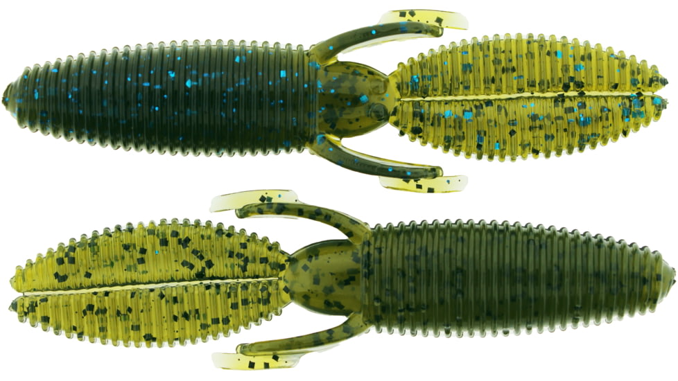 Bass Assassin BANG Lures Litl Skunk Ape, 3.5in, 10 per Pack, Fugly, 3.5, SKA5590