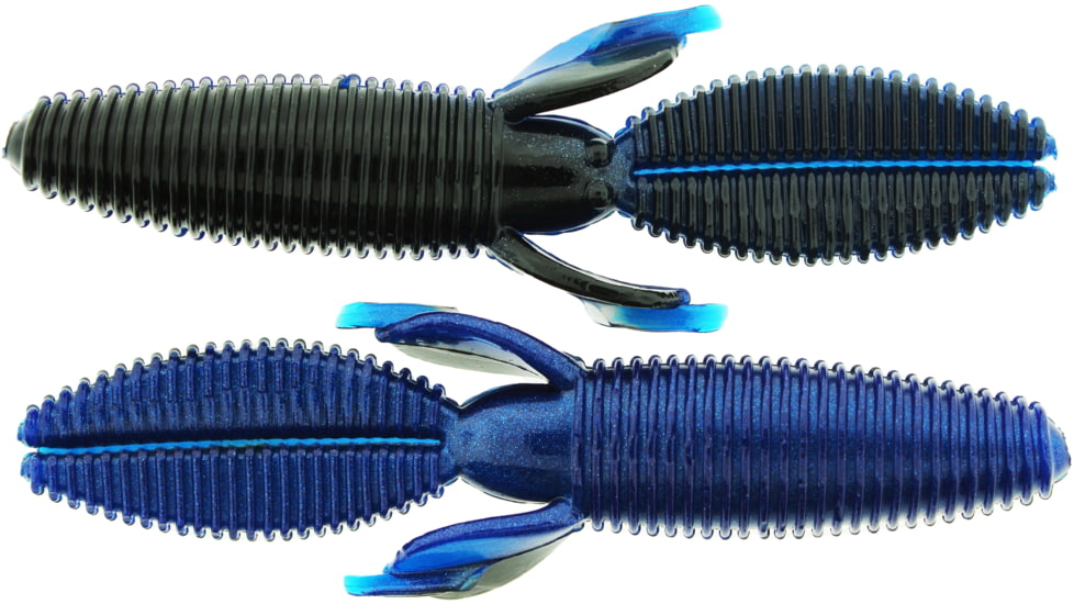 Bass Assassin BANG Lures Litl Skunk Ape, 3.5in, 10 per Pack, Hematoma Shad, 3.5, SKA5587