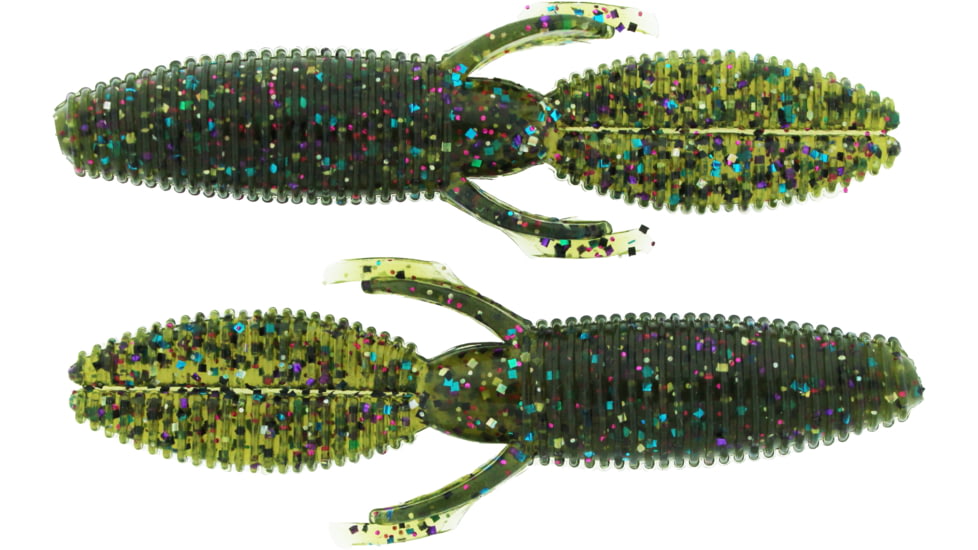 Bass Assassin BANG Lures Litl Skunk Ape, 3.5in, 10 per Pack, Tilapia Magic, 3.5, SKA5131