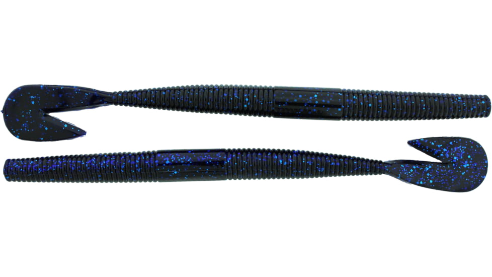 Bass Assassin BANG Lures RSB Worm, 7.25in, 8 per Pack, Blank Check, 7.25, RSB53563