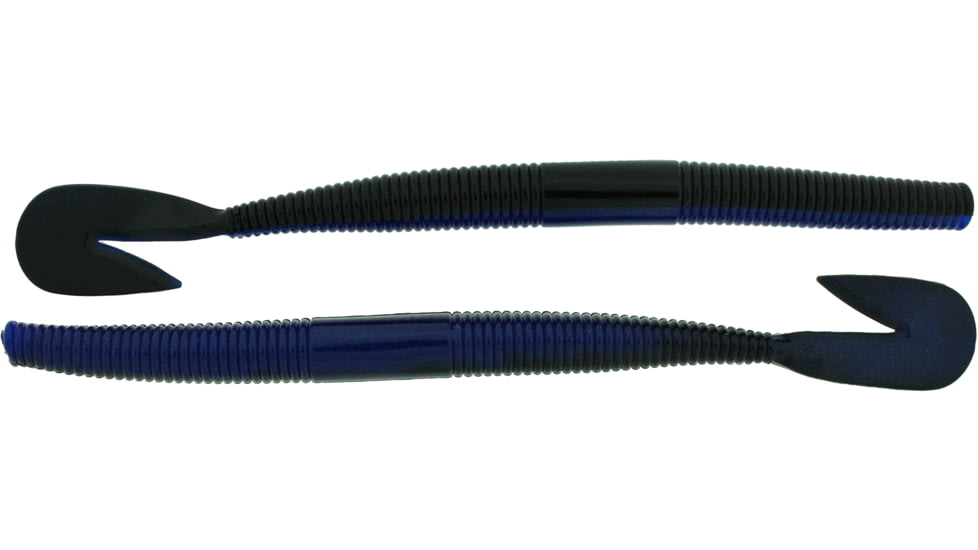 Bass Assassin BANG Lures RSB Worm, 7.25in, 8 per Pack, Hematoma Shad, 7.25, RSB53587