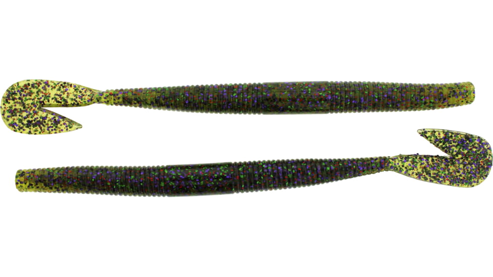 Bass Assassin BANG Lures RSB Worm, 7.25in, 8 per Pack, Watermelon Red Candy, 7.25, RSB53508