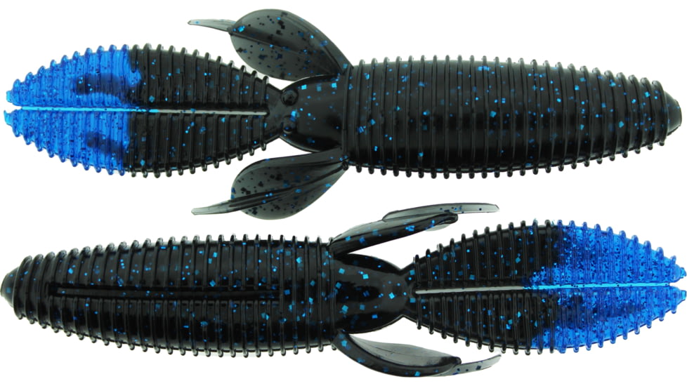 Bass Assassin BANG Lures Skunk Ape, 4.25in, 7 per Pack, Hillbilly Special, 4.25, SKA4564