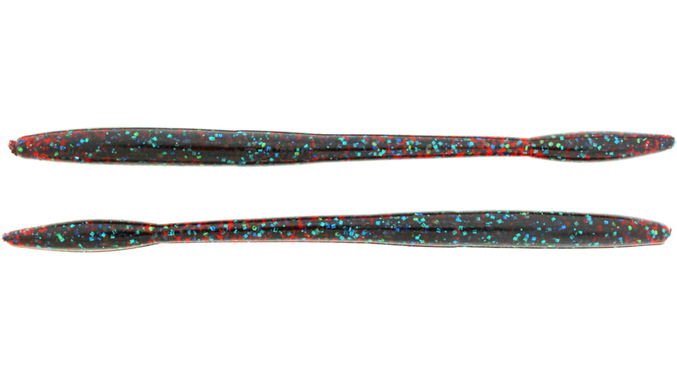 Bass Assassin BANG Lures Tapout, 6in, 12 per Pack, Plum Apple, 6, TO59589