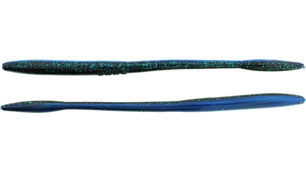 Bass Assassin BANG Lures Tapout, 7.5in, 12 per Pack, Blue Emerald, 7.5, TO64492