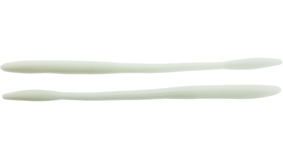 Bass Assassin BANG Lures Tapout, 7.5in, 12 per Pack, White, 7.5, TO64108