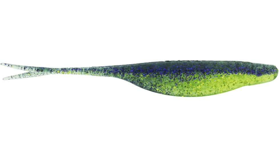 Bass Assassin BANG Lures Vapor Shad, 5in, 10 per Pack, Electric Shiner, 5, VSA60129