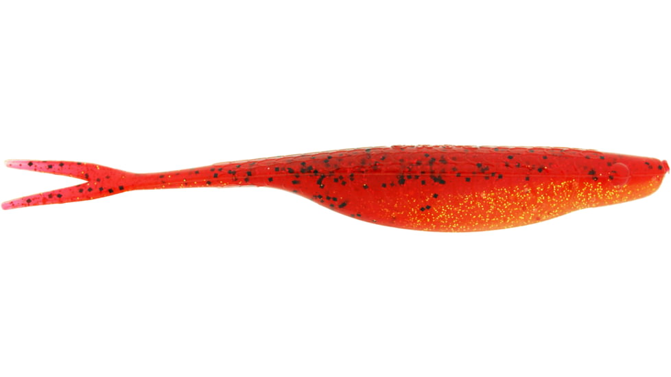 Bass Assassin BANG Lures Vapor Shad, 5in, 10 per Pack, Fire Claw, 5, VSA60355