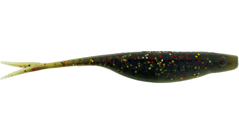 Bass Assassin BANG Lures Vapor Shad, 5in, 10 per Pack, Florida Gumbo, 5, VSA60107