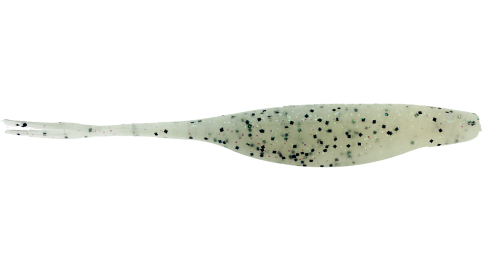 Bass Assassin BANG Lures Vapor Shad, 5in, 10 per Pack, Green Moon, 5, VSA60435