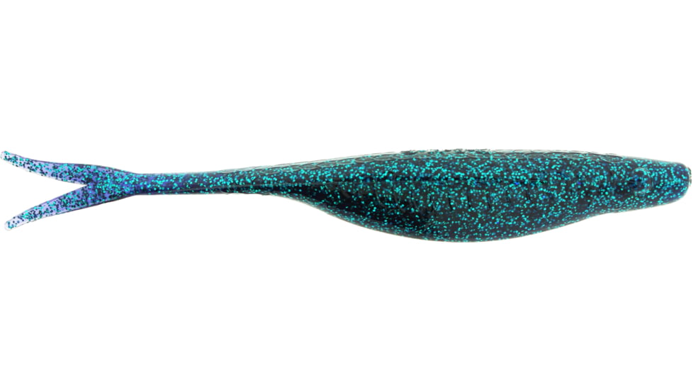 Bass Assassin BANG Lures Vapor Shad, 5in, 10 per Pack, Junebug, 5, VSA60415
