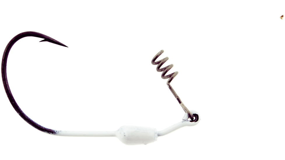 Bass Assassin Crappie Swim Hooks Swimbait, 1/32 oz, 3 per Pack, White, 1/32 oz, SWIM42503