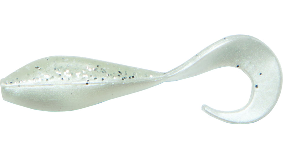 Bass Assassin Curly Shad Swimbaits, 10, 2in, Sugar &amp; Spice, CSA35524