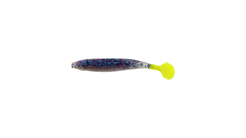 Bass Assassin Die Dapper Shad Tail Swimbait, 3 1/2", Slammin Chicken, 10/Pack, DDA37265
