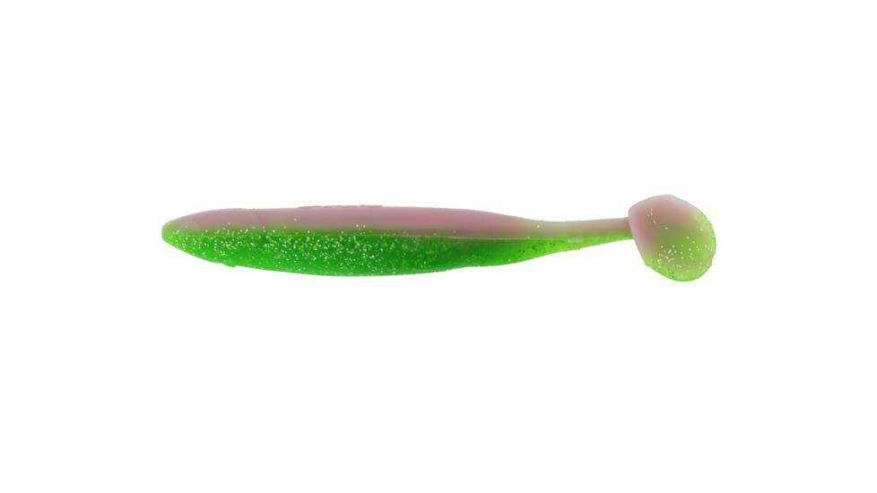 Bass Assassin Die Dapper Shad Tail Swimbait 5", Electric Chicken 7/Pack, DDA40376