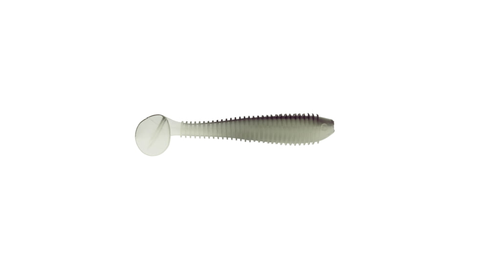 Bass Assassin Lit'l Boss 3.5" 6ct Ghost Shad, BSA16138
