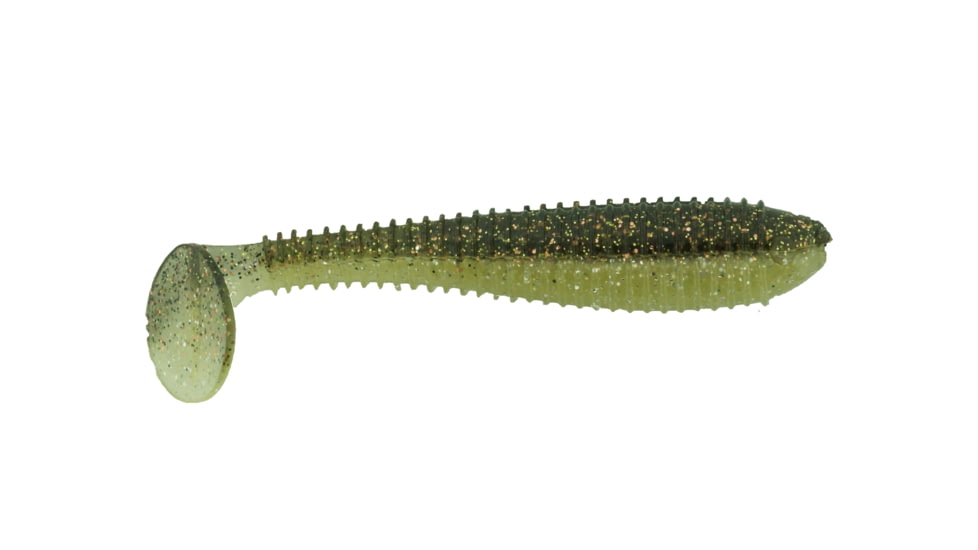 Bass Assassin Litft L Boss Swimbaits, 6, 3 1/2in, Mama's 14K, BSA16312