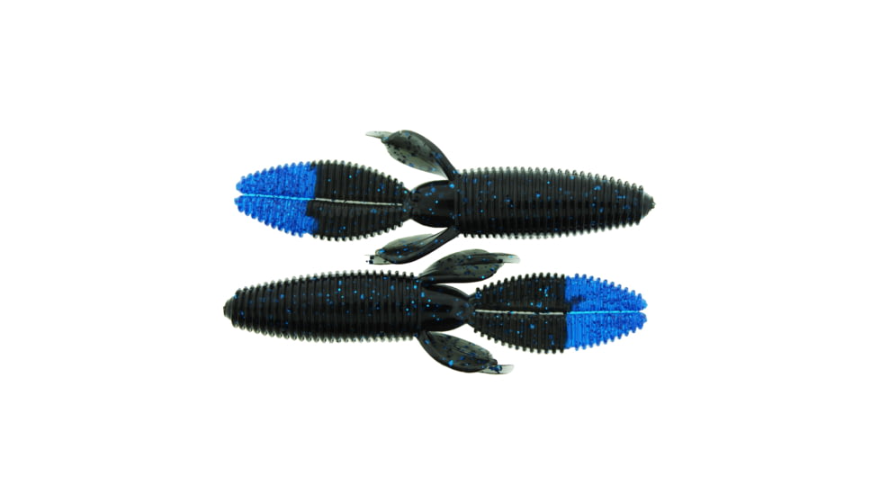 Bass Assassin Lit'l Skunk Ape Soft Bait, 10, 3 1/2in, Hillbilly Special, SKA5564