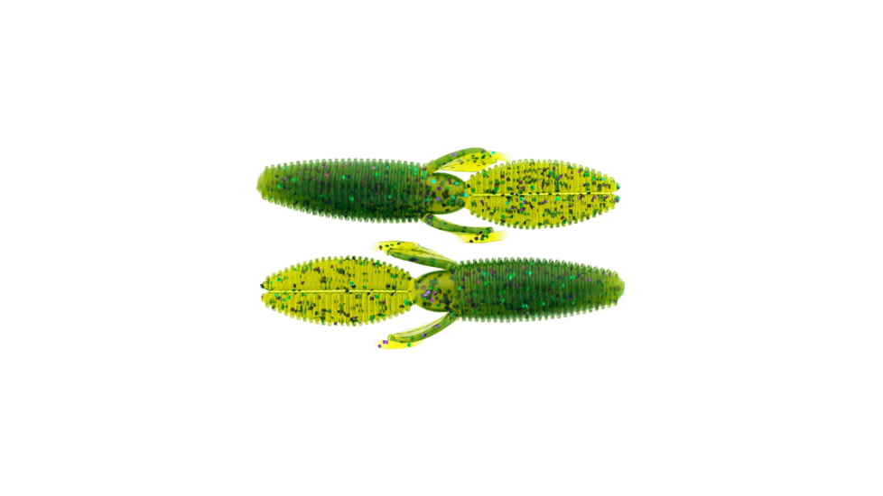 Bass Assassin Lit'l Skunk Ape Soft Bait, 10, 3 1/2in, Watermelon Candy, SKA5459