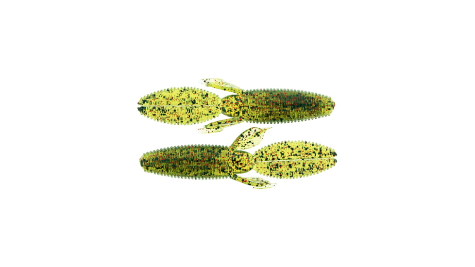 Bass Assassin Lit'l Skunk Ape Soft Bait, 10, 3 1/2in, Watermelon Red, SKA5410