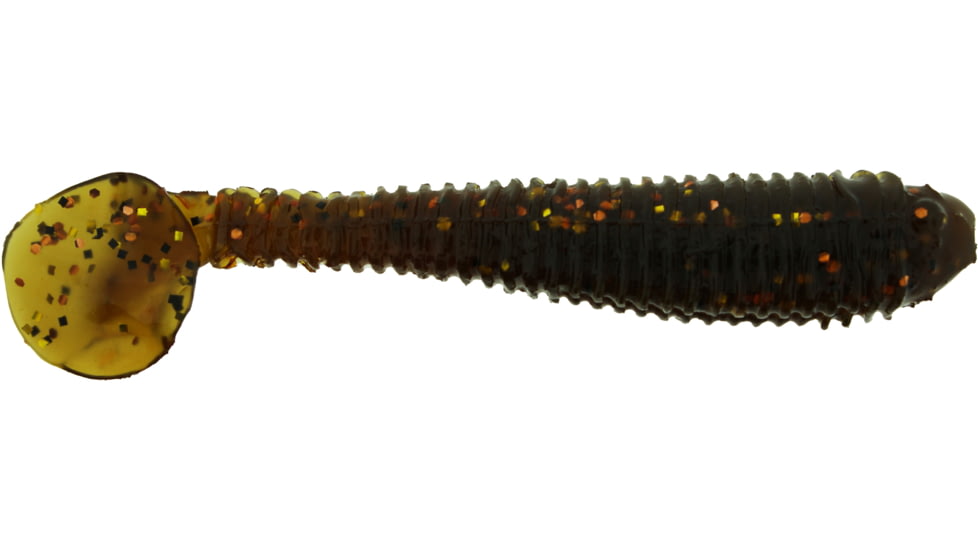 Bass Assassin Lures Litl Boss Swimbait, 3.5in, 6 per Pack, Golden Bream, 3.5, BSA16425