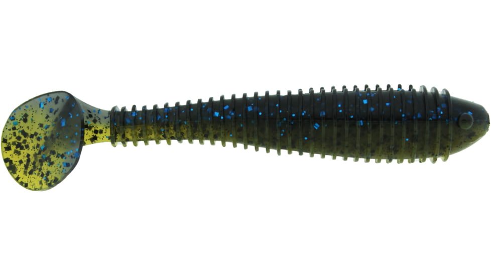 Bass Assassin Lures Litl Boss Swimbait, 3.5in, 6 per Pack, T S Special, 3.5, BSA16588
