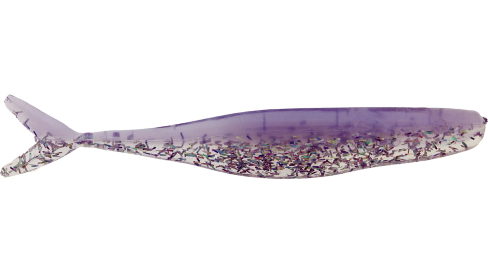 Bass Assassin Lures Split Tail Shad Jerkbait, 4in, 10 per Pack, Opening Night, 4, STS39385