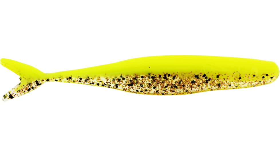 Bass Assassin Lures Split Tail Shad Jerkbait, 4in, 10 per Pack, Space Guppy, 4, STS39389