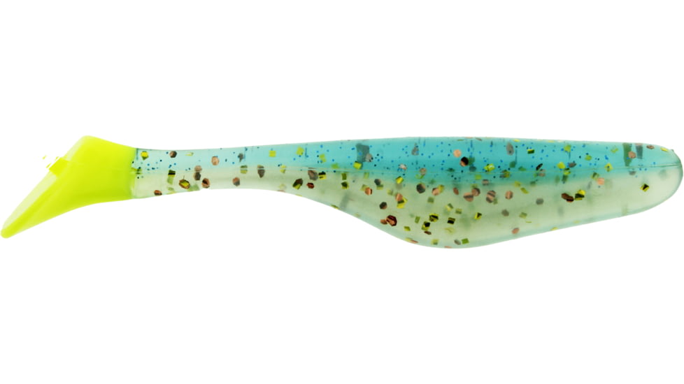 Bass Assassin Lures Turbo Shad Swimbait, 4in, 10 per Pack, Sexy Shad, 4, TSA30263