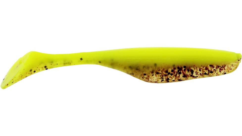 Bass Assassin Lures Turbo Shad Swimbait, 4in, 10 per Pack, Space Guppy, 4, TSA30389