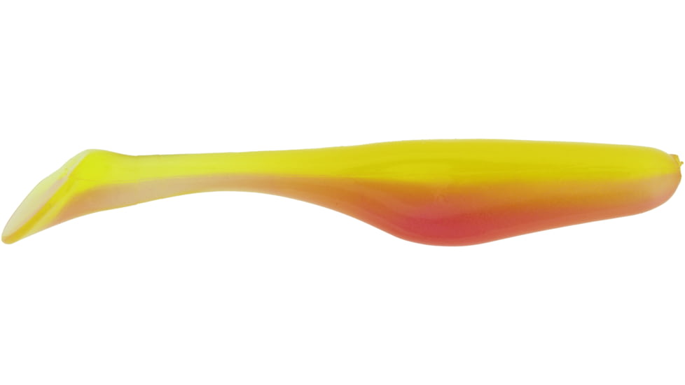 Bass Assassin Lures Turbo Shad Swimbait, 4in, 10 per Pack, Stinky Pink, 4, TSA30428