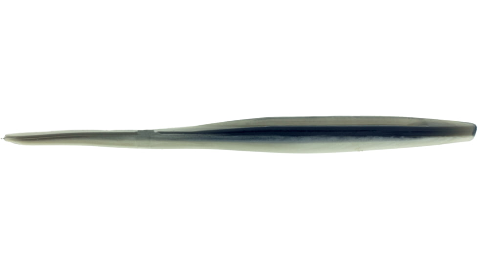 Bass Assassin Lures Twitch Jerkbait, 6in, 8 per Pack, Black Shad, 6, TA9300