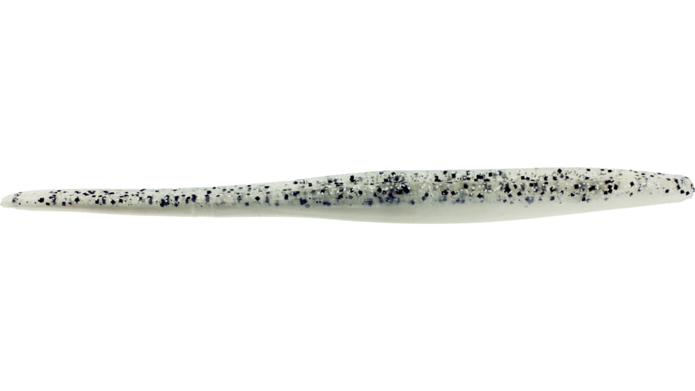 Bass Assassin Lures Twitch Jerkbait, 6in, 8 per Pack, Salt &amp; Pepper Silver Phantom, 6, TA9336