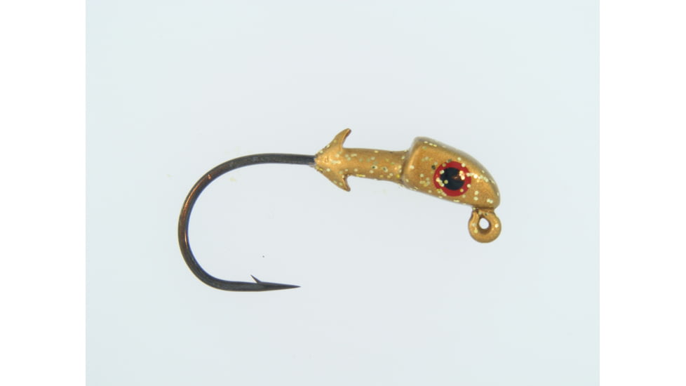 Bass Assassin Pro Elite Jighead, 1/4 oz, 4/0 Hook, Gold 3/Pack, PEJ14012