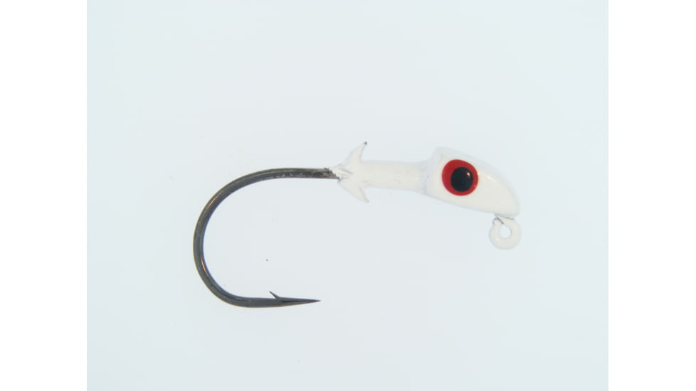 Bass Assassin Pro Elite Jighead, 1/4 oz, 4/0 Hook, White 3/Pack, PEJ14003