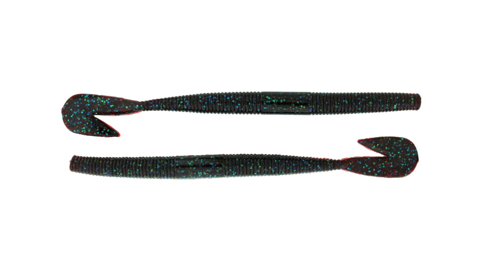 Bass Assassin RSB Worm, 8, 7.25in, Plum Apple, RSB53589