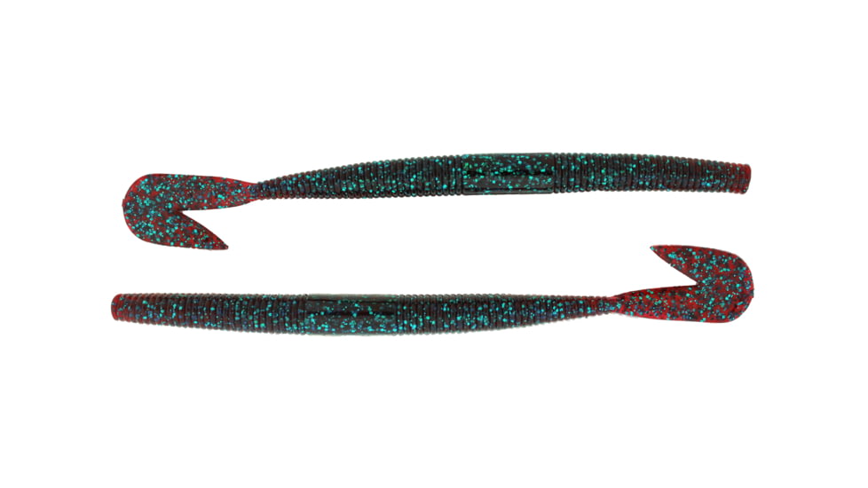 Bass Assassin RSB Worm, 8, 7.25in, Redbug, RSB53451