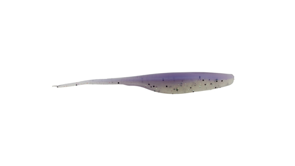 Bass Assassin Saltwater Shad Assassin Swimbait, 5", Albino Ghost, 8/Pack, SWA29474
