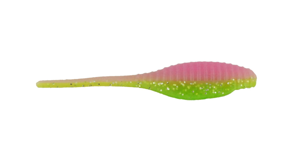 Bass Assassin Tiny Pro Shad Assasin Swimbaits, 15, 2in, Electric Chicken, PTS69376