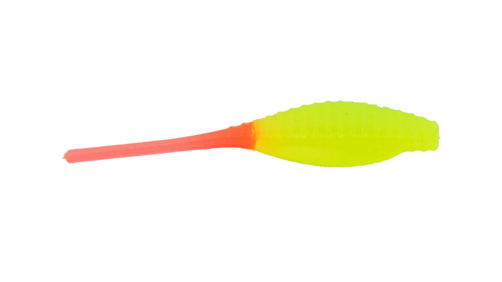Bass Assassin Tiny Pro Shad Assasin Swimbaits, 15, 2in, Lime/Orange Tail, PTS69270